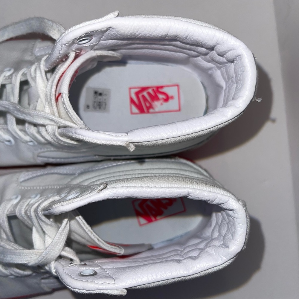 Vans high top white size 7 - Picture 7 of 8